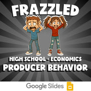 Producer Behavior FRAZZLED Economics Game - No Prep Review Activity
