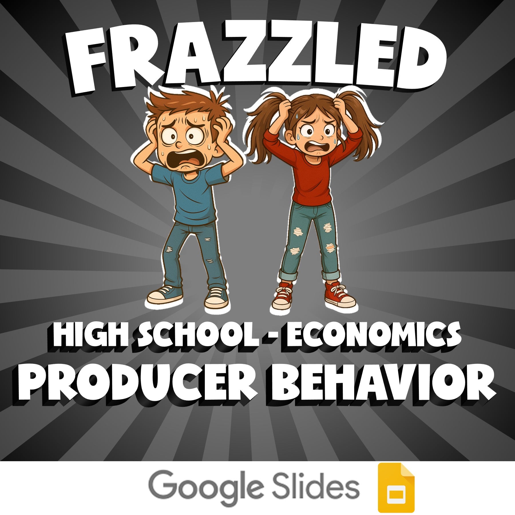 Producer Behavior FRAZZLED Economics Game - No Prep Review Activity