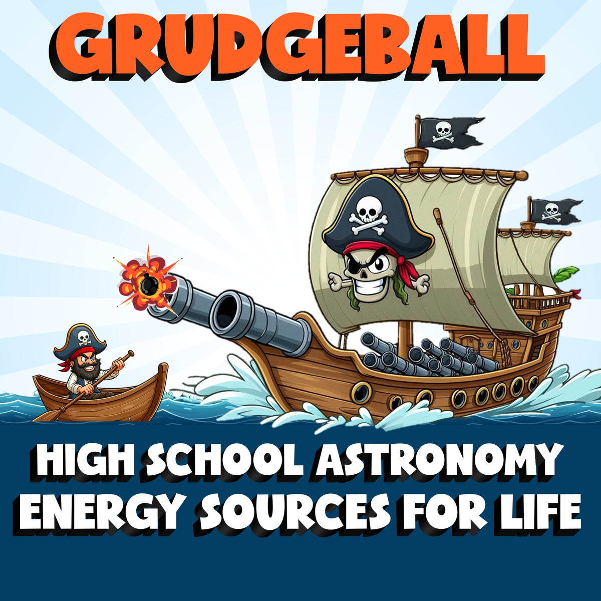Energy Sources for Life GRUDGEBALL Science Game - No Prep Astronomy Review
