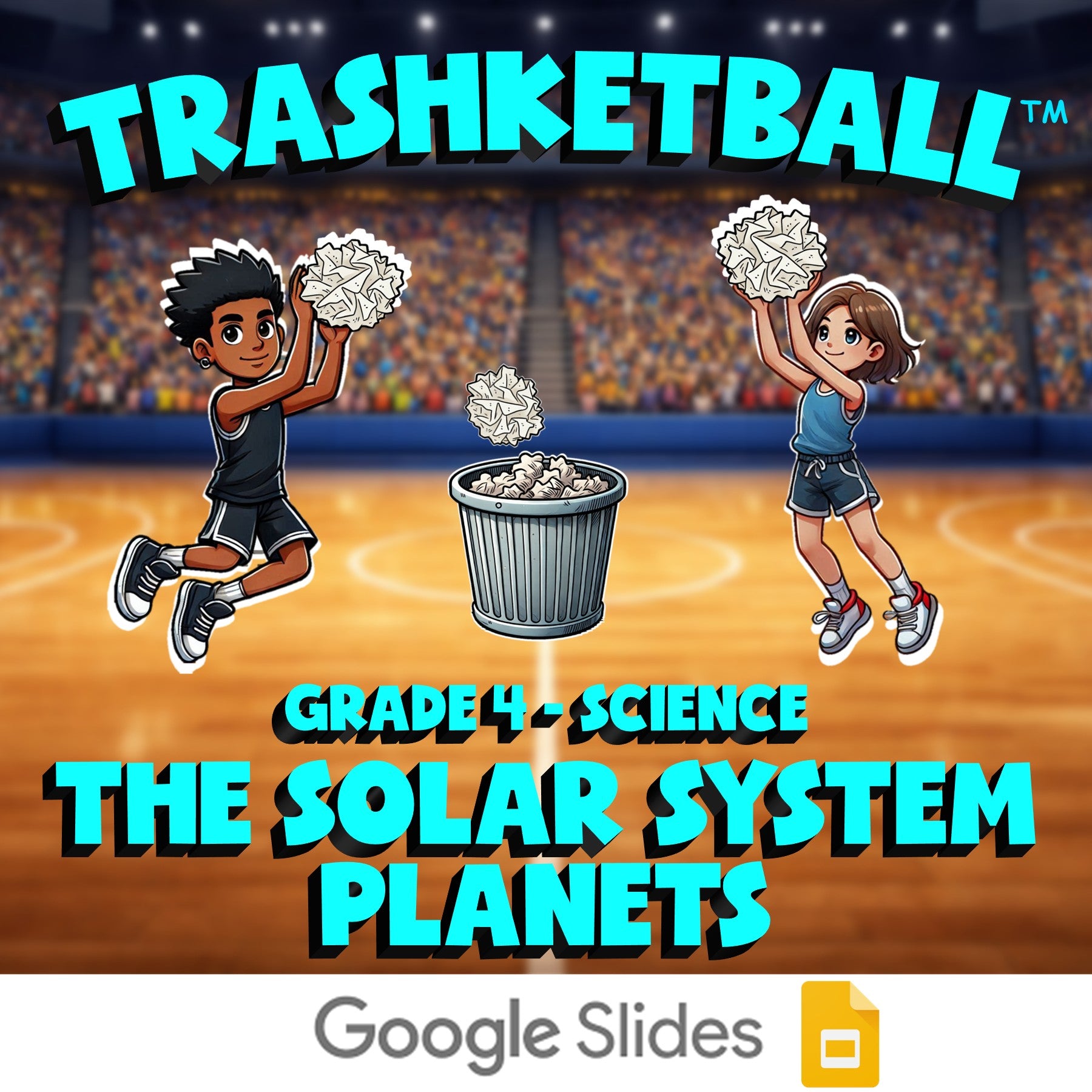 The Solar System Planets TRASHKETBALL Science Game - No Prep Grade 4 Review
