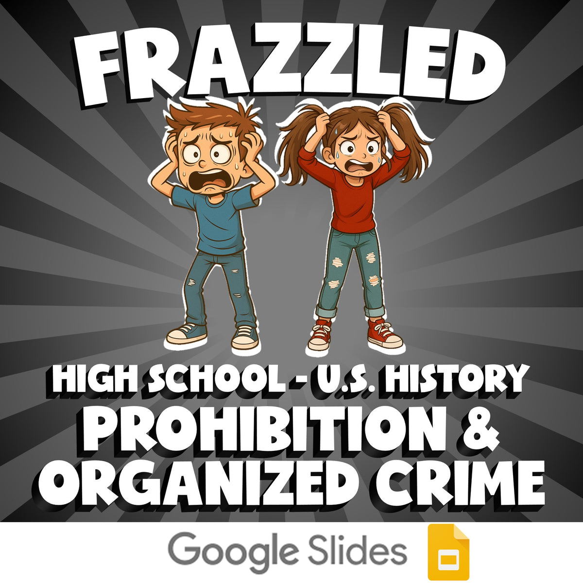 Prohibition & Organized Crime FRAZZLED U.S. History Game - No Prep Review