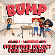 Understand Subject Verb Agreement BUMP ELA Game - No Prep Grade 3 Review