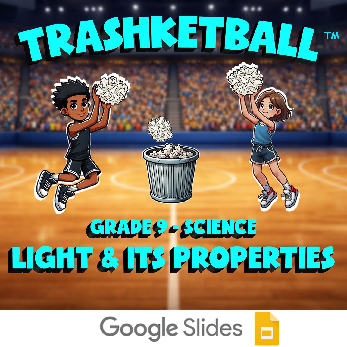 Light & Its Properties TRASHKETBALL Science Game - No Prep Grade 9 Review