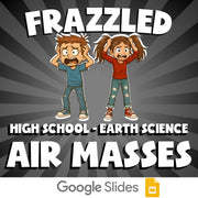 Air Masses FRAZZLED Game - No Prep Earth Science Review Activity