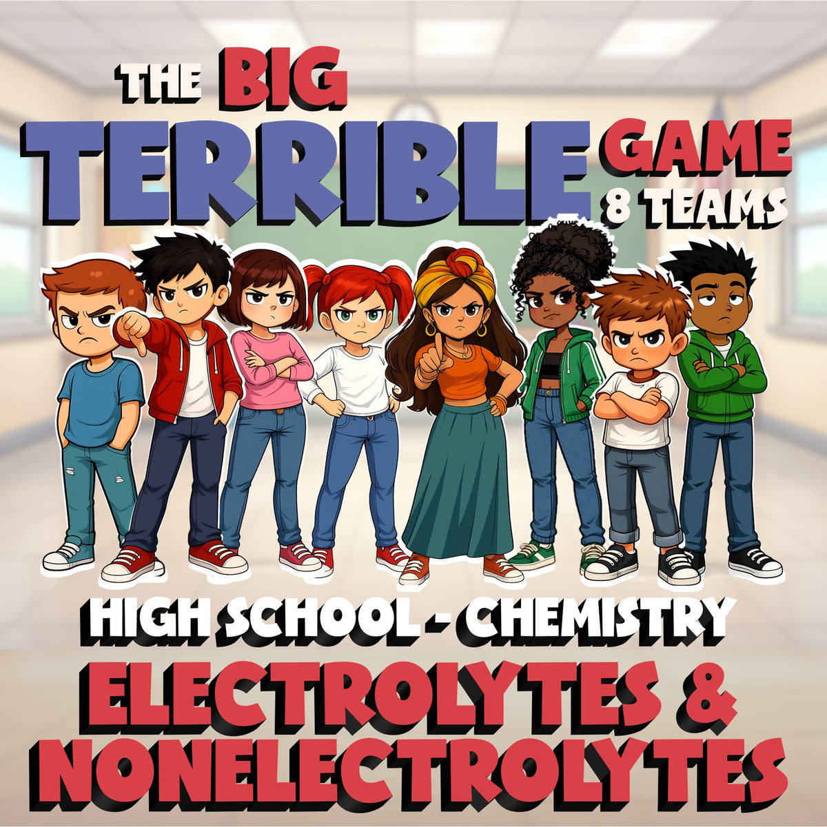 Electrolytes & Nonelectrolytes BIG TERRIBLE GAME - Chemistry Science Review