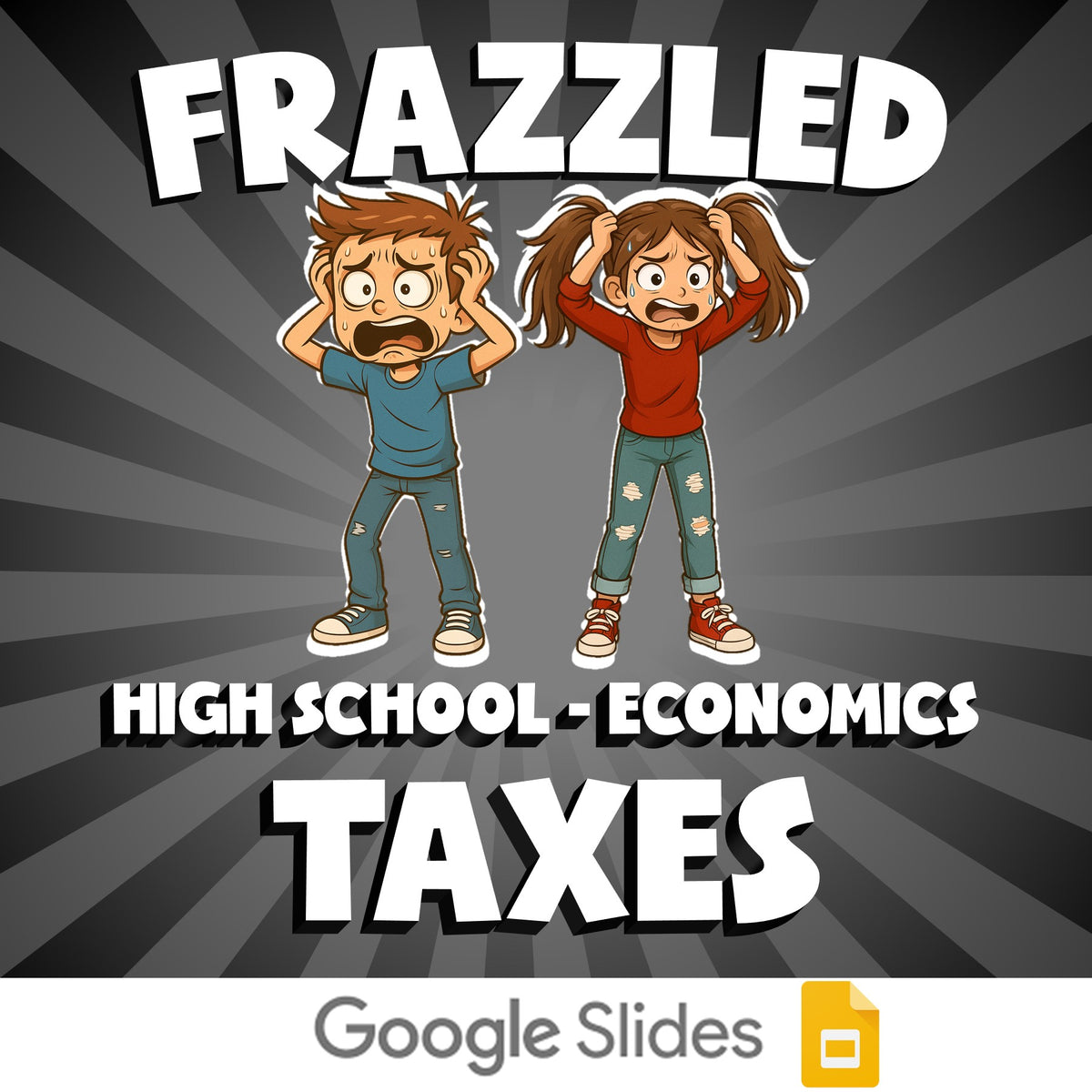 Taxes FRAZZLED Economics Game - No Prep Review Activity