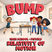 Relativity of Motion BUMP Science Game - No Prep Physics Review Activity