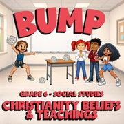 Christianity Beliefs & Teachings BUMP Socials Game - No Prep Grade 6 Review