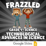 Technological Advances in Science FRAZZLED Science Game - No Prep Grade 4 Review