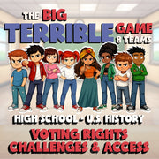 Voting Rights Challenges & Access BIG TERRIBLE GAME - U.S. History Review