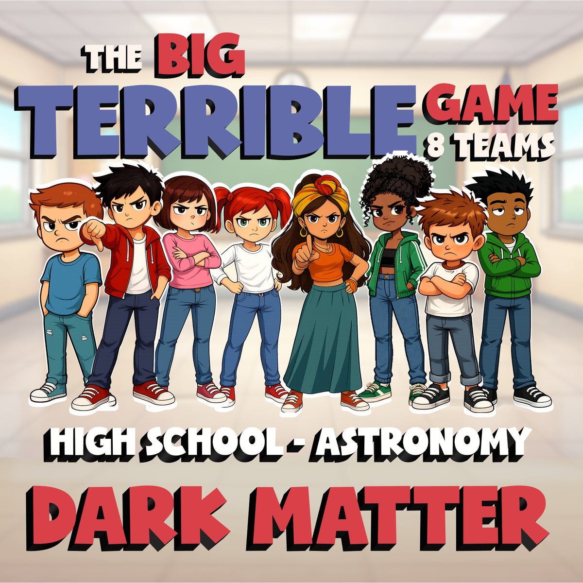 Dark Matter BIG TERRIBLE GAME - No Prep Astronomy Science Review Activity