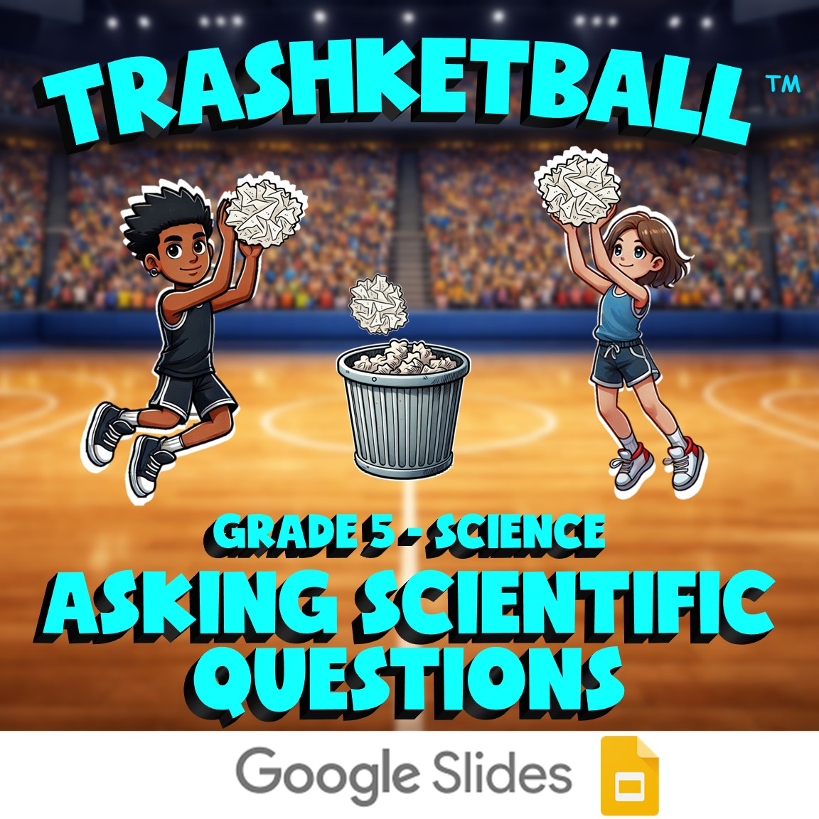 Asking Scientific Questions TRASHKETBALL Science Game - No Prep Grade 5 Review