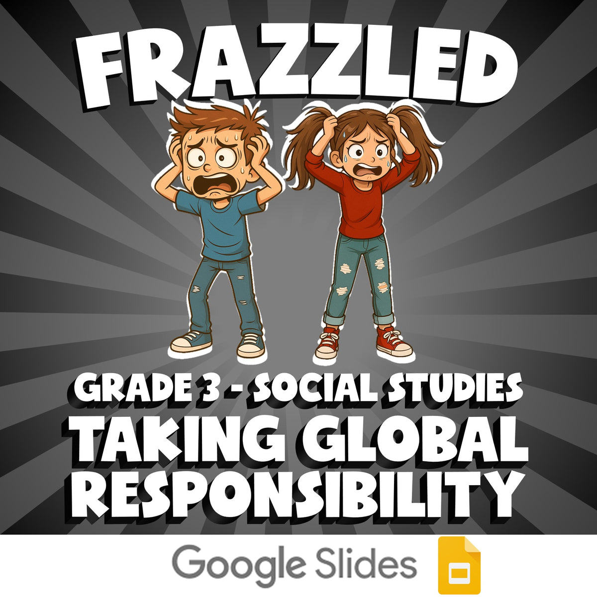 Taking Global Responsibility FRAZZLED Socials Game - No Prep Grade 3 Review