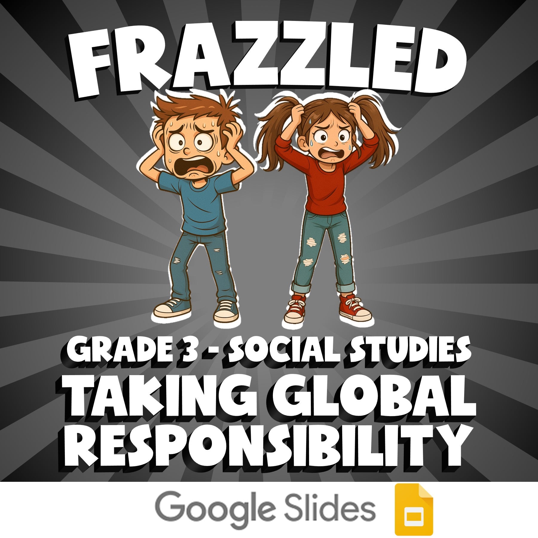 Taking Global Responsibility FRAZZLED Socials Game - No Prep Grade 3 Review