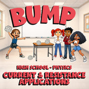 Current & Resistance Applications BUMP Science Game - No Prep Physics Review