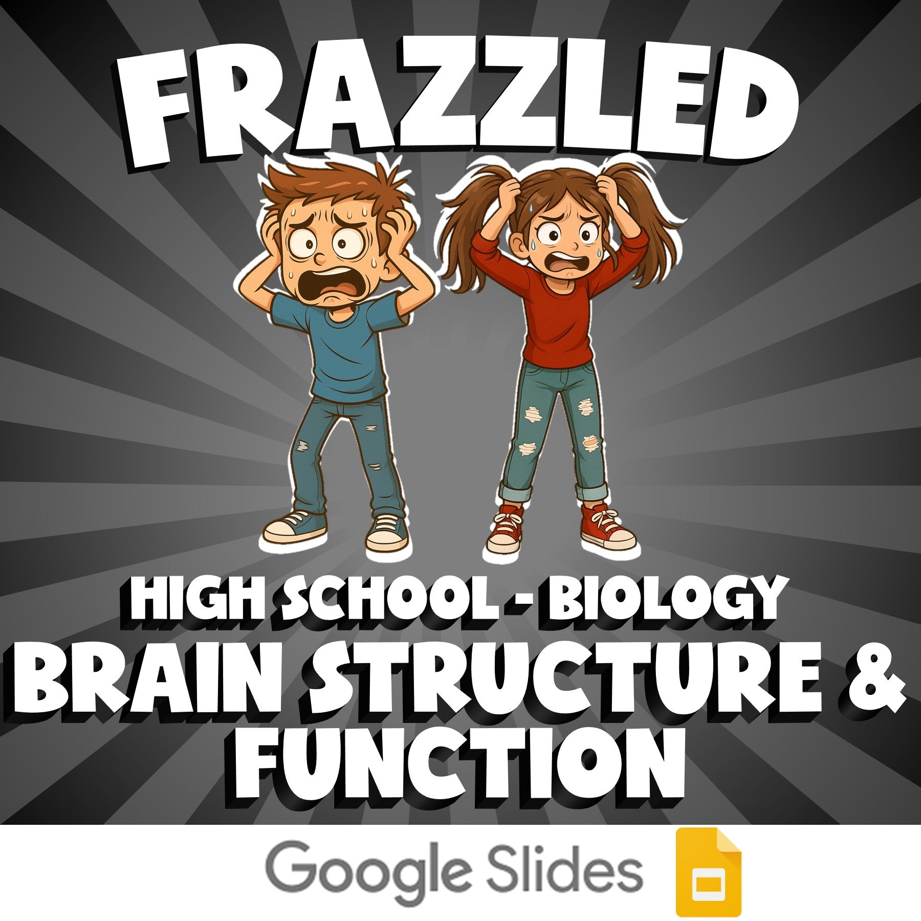 Brain Structure & Function FRAZZLED Science Game - No Prep Biology Review