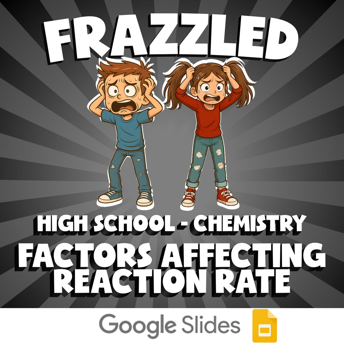 Factors Affecting Reaction Rate FRAZZLED Science Game - No Prep Chemistry Review