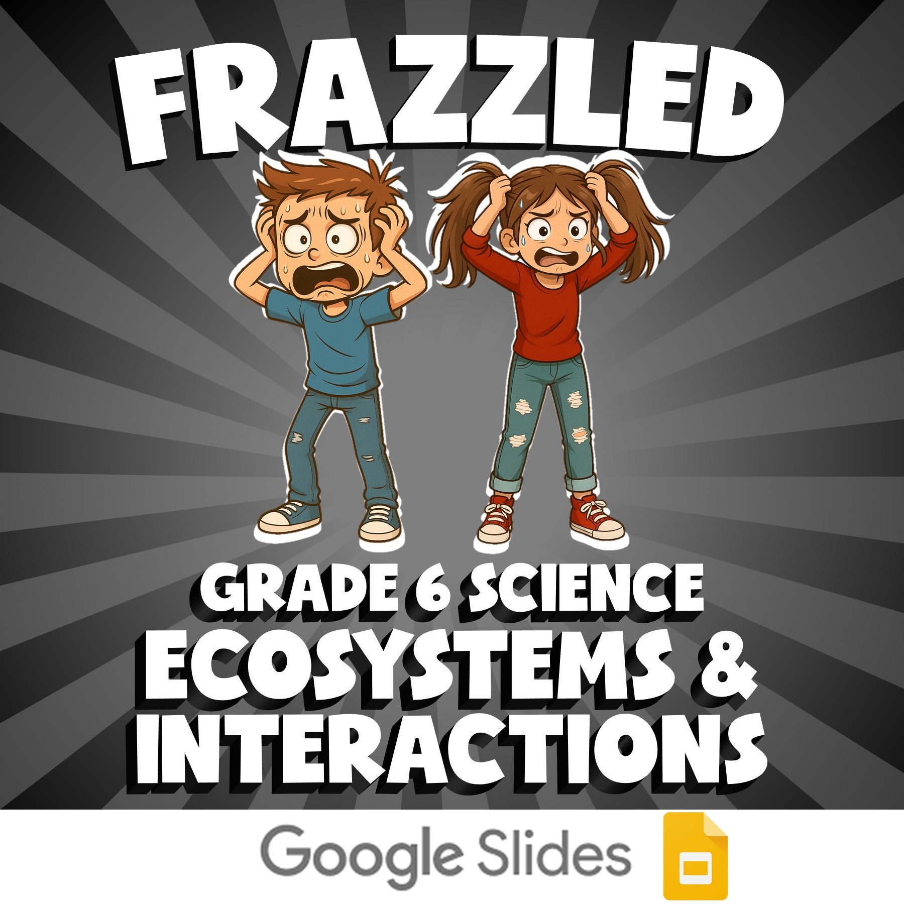 Ecosystems & Interactions FRAZZLED Science Game - No Prep Grade 6 Review