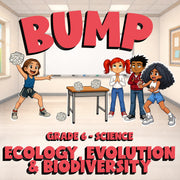 Ecology, Evolution & Biodiversity BUMP Science Game - No Prep Grade 6 Review