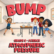 Atmospheric Pressure BUMP Science Game - No Prep Grade 8 Review Activity