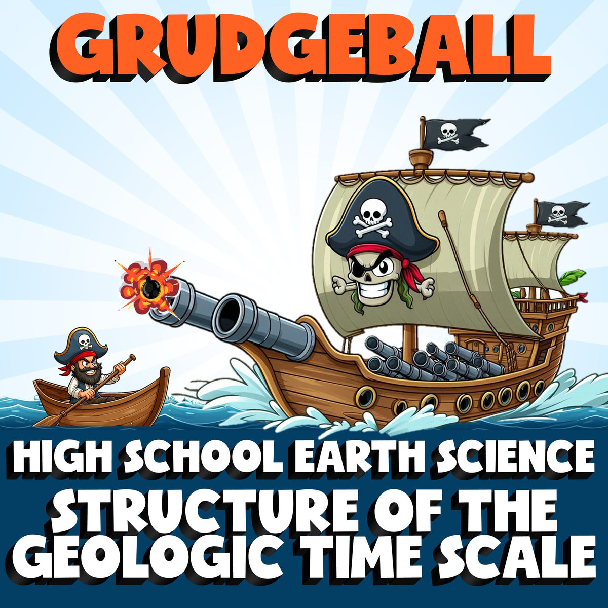 Structure of the Geologic Time Scale GRUDGEBALL Game - No Prep Earth Science