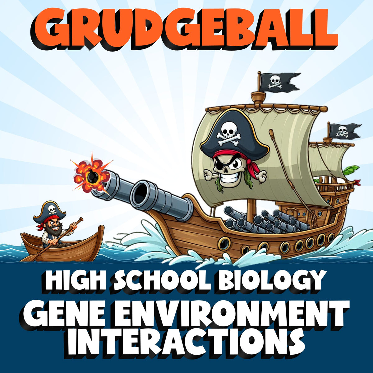 Gene Environment Interactions GRUDGEBALL Science Game - No Prep Biology Review