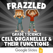 Cell Organelles & Their Functions FRAZZLED Science Game - No Prep Grade 7 Review