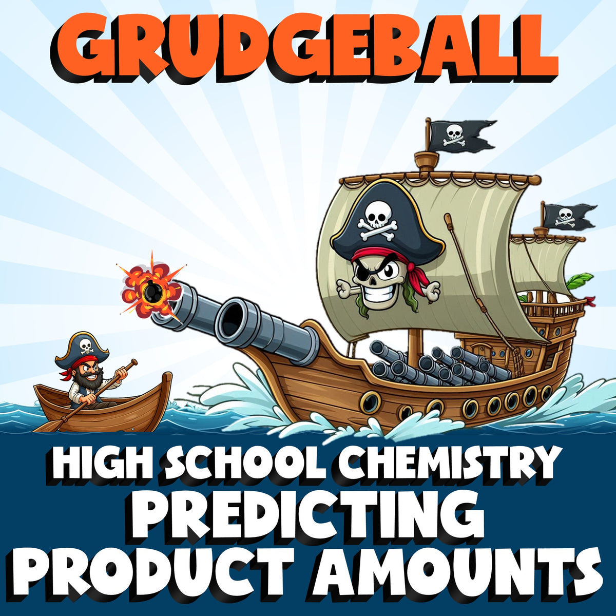 Predicting Product Amounts GRUDGEBALL Science Game - No Prep Chemistry Review
