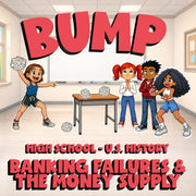 Banking Failures & the Money Supply BUMP U.S. History Game - No Prep Review