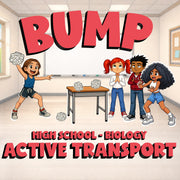 Active Transport BUMP Science Game - No Prep Biology Review Activity