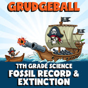 Fossil Record & Extinction GRUDGEBALL Science Game - No Prep Grade 7 Review