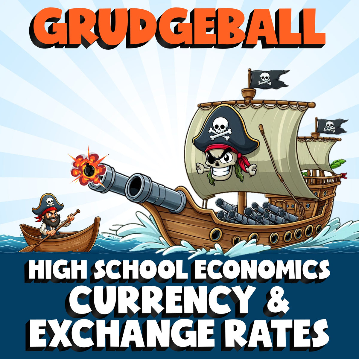 Currency & Exchange Rates GRUDGEBALL Economics Game - No Prep Review Activity