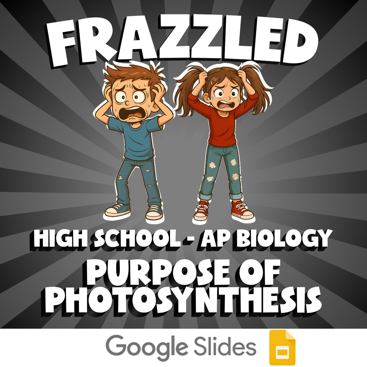 Purpose of Photosynthesis FRAZZLED Science Game - No Prep AP Biology Review