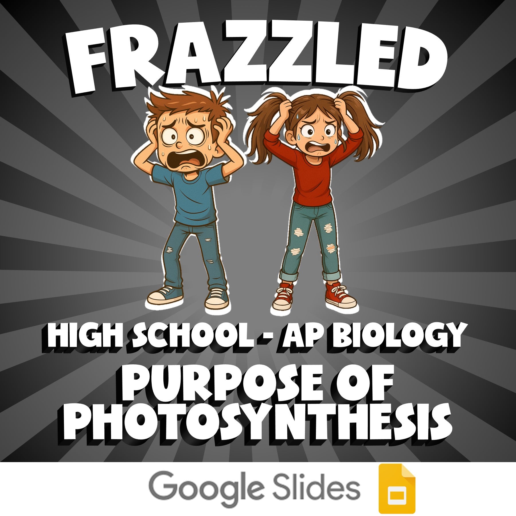 Purpose of Photosynthesis FRAZZLED Science Game - No Prep AP Biology Review