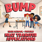 Heat Transfer Applications BUMP Science Game - No Prep Physics Review Activity