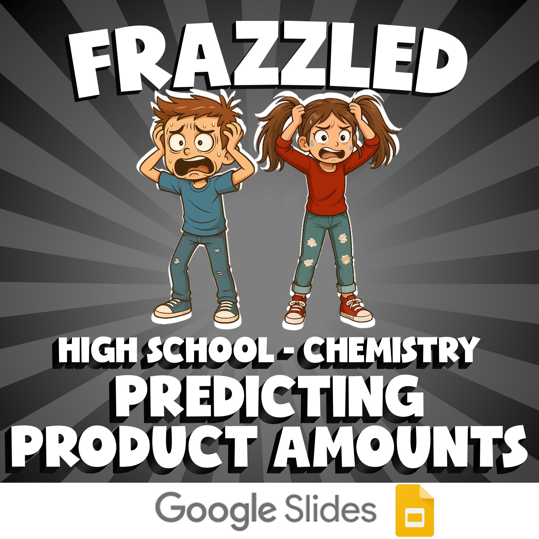 Predicting Product Amounts FRAZZLED Science Game - No Prep Chemistry Review