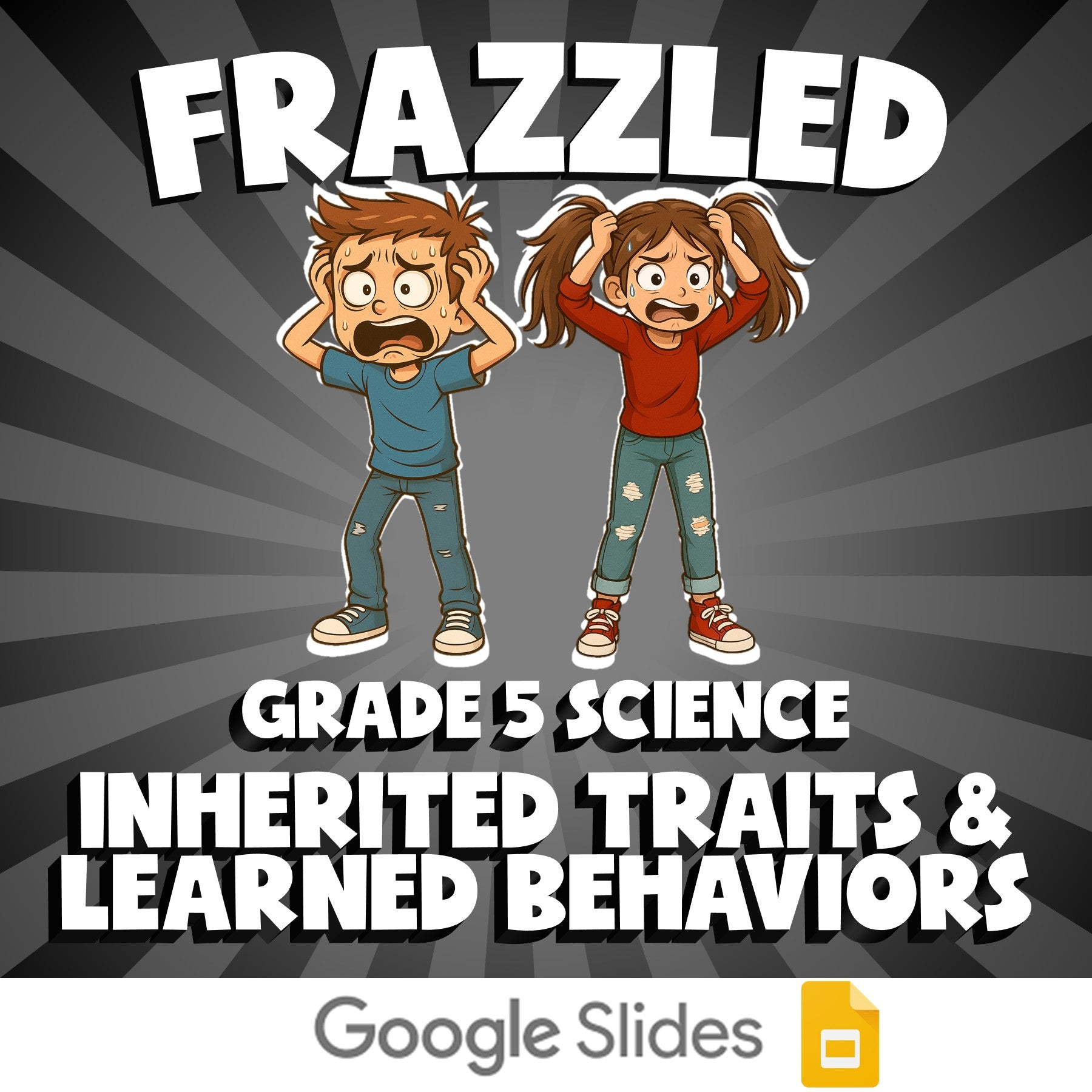 Inherited Traits & Learned Behaviors FRAZZLED Science Game - No Prep Grade 5
