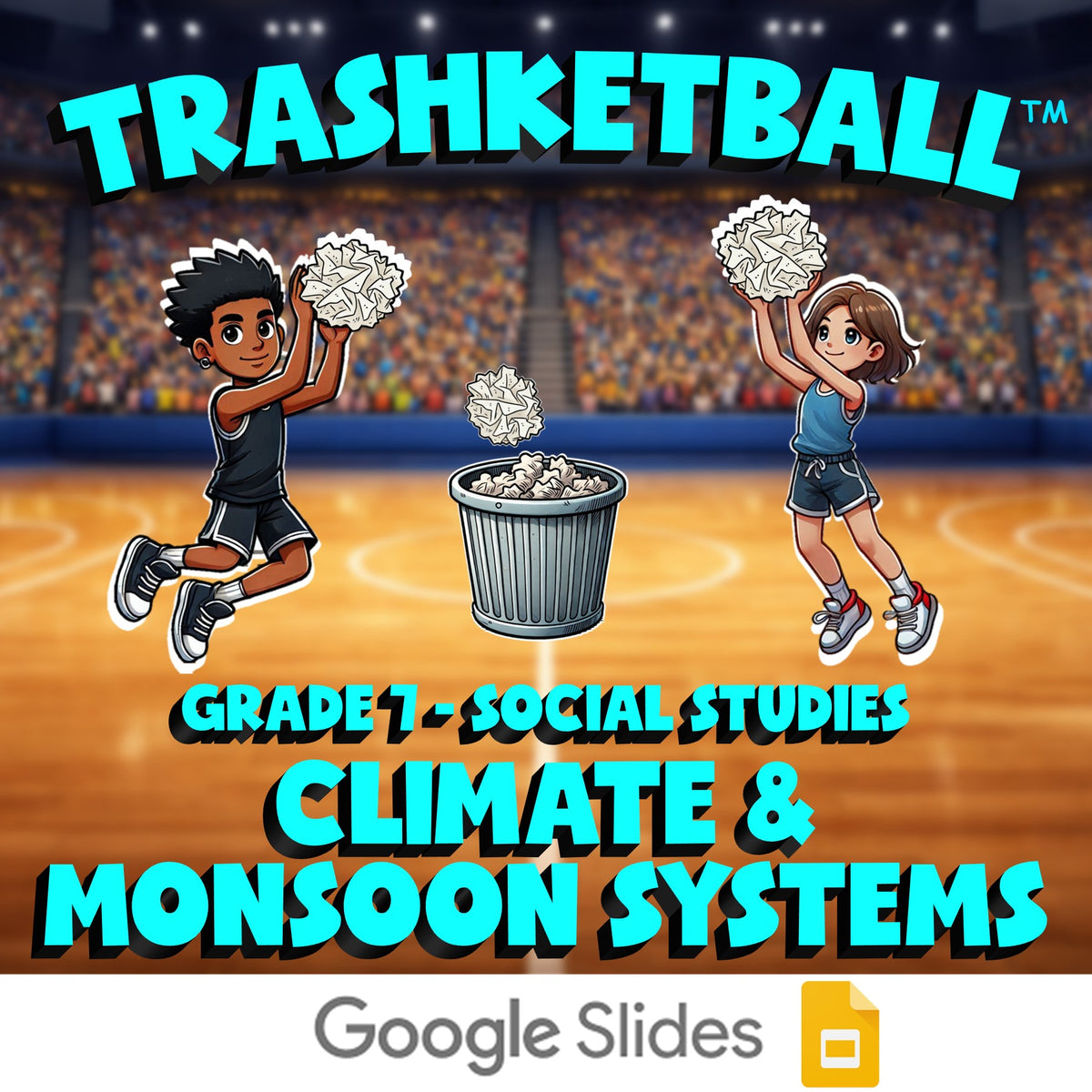 Climate & Monsoon Systems TRASHKETBALL Socials Game - No Prep Grade 7 Review