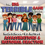 Assassinations & National Reaction BIG TERRIBLE GAME - U.S. History Review