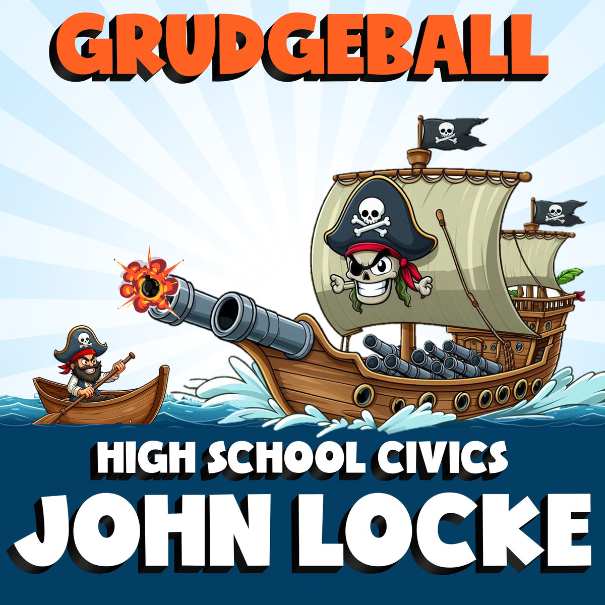 John Locke GRUDGEBALL Civics Game - No Prep Review Activity