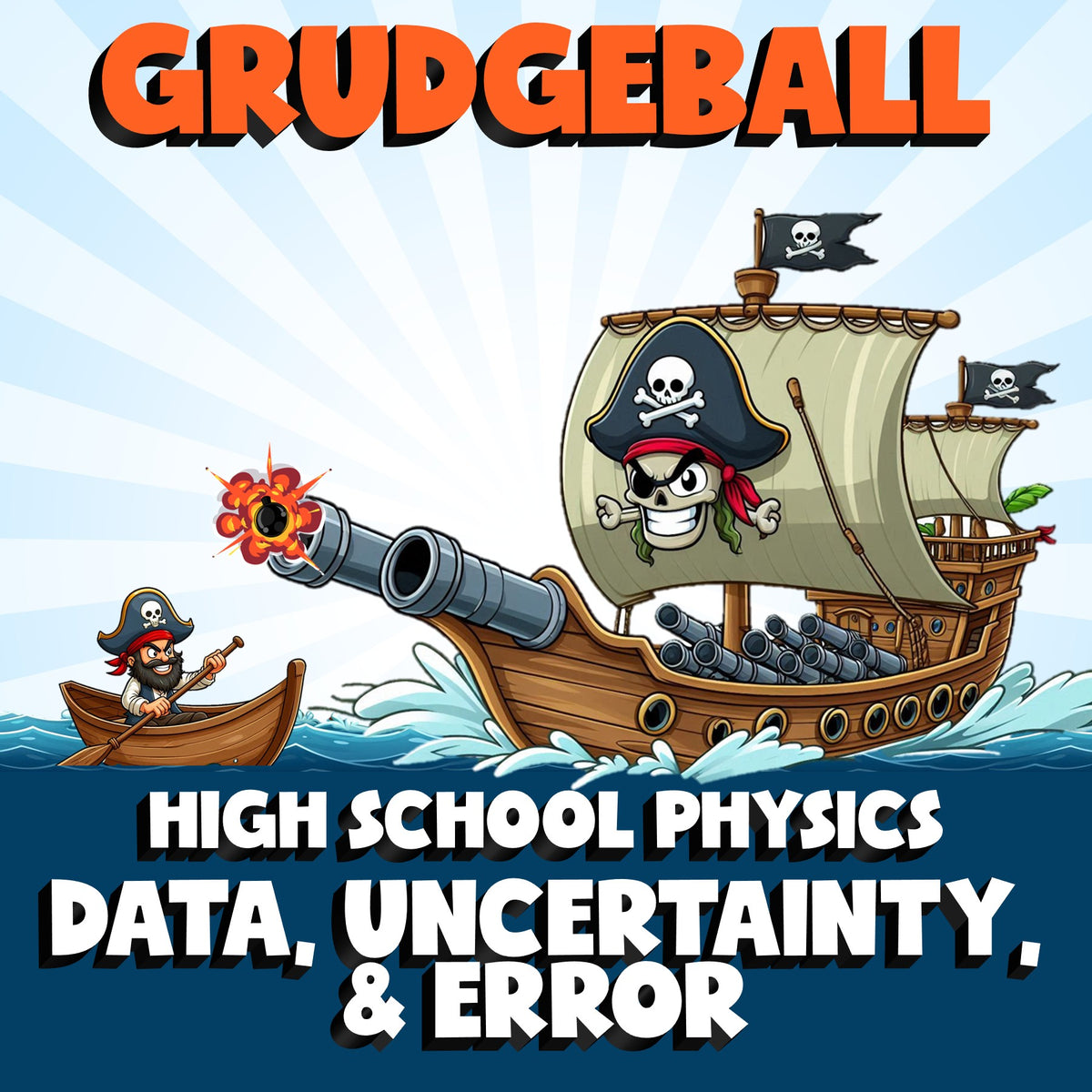 Data, Uncertainty, & Error GRUDGEBALL Science Game - No Prep Physics Review