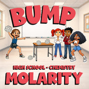 Molarity BUMP Science Game - No Prep Chemistry Review Activity