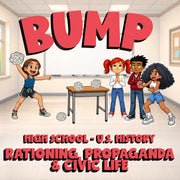 Rationing, Propaganda & Civic Life BUMP U.S. History Game - No Prep Review