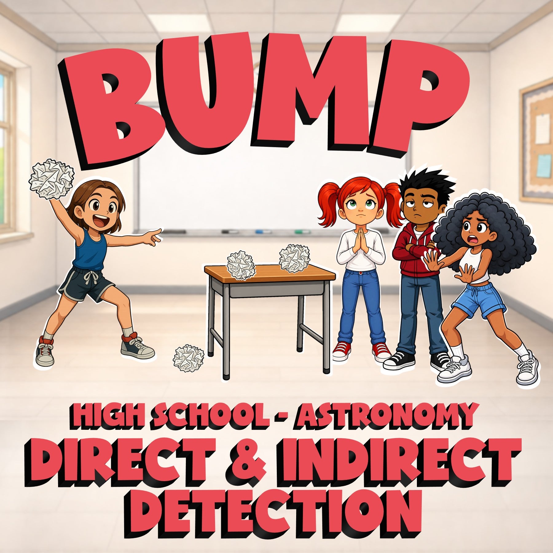 Direct & Indirect Detection BUMP Science Game - No Prep Astronomy Review