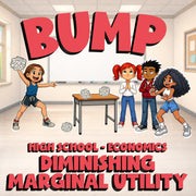 Diminishing Marginal Utility BUMP Economics Game - No Prep Review Activity