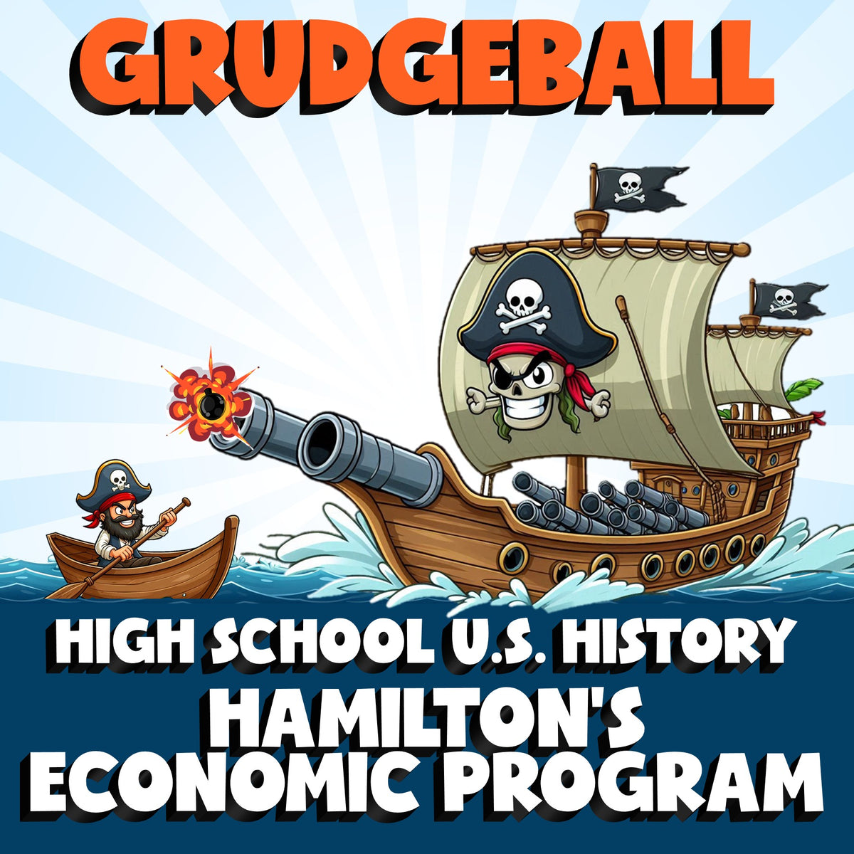 Hamilton’s Economic Program GRUDGEBALL U.S. History Game - No Prep Review