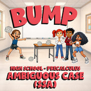 Ambiguous Case (SSA) BUMP Math Game - No Prep PreCalculus Review Activity