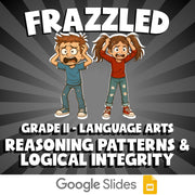 Reasoning Patterns & Logical Integrity FRAZZLED ELA Game - No Prep Grade 11