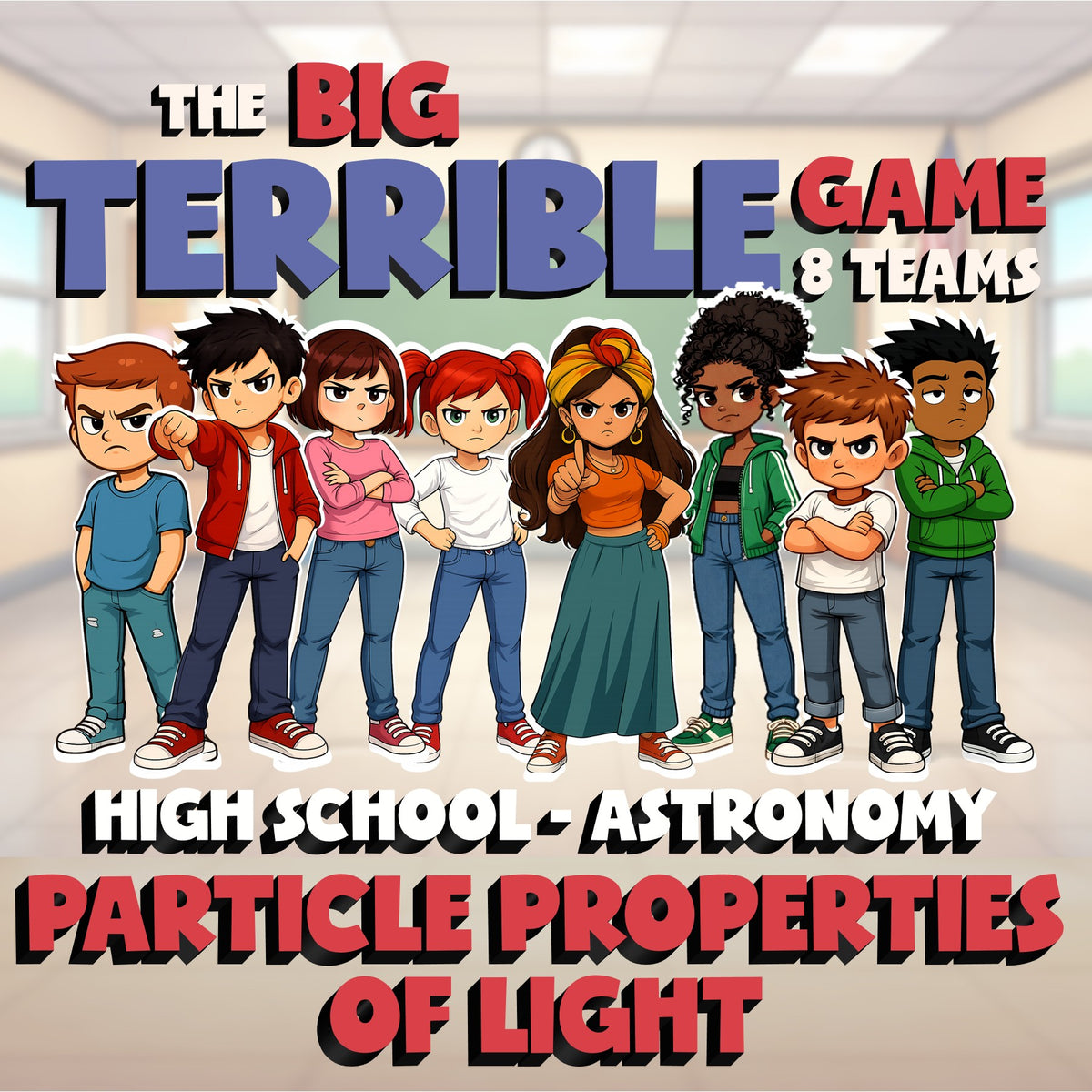 Particle Properties of Light BIG TERRIBLE GAME - Astronomy Science Review