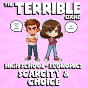 Scarcity & Choice THE TERRIBLE GAME - No Prep Economics Review Activity